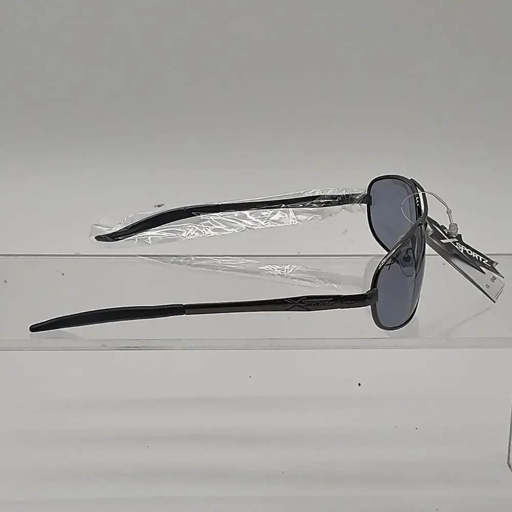 412 xsportz black sunglasses with